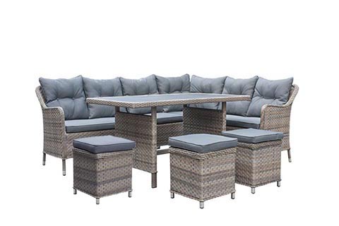 levitaCarlton 8Seat Dining Corner Sofa Set
